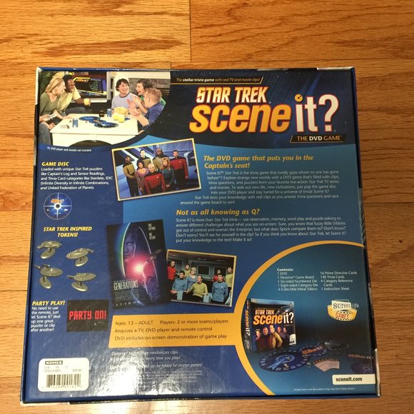 Stark Trek Scene It  DVD Game 2009 - Picture 2 of 4